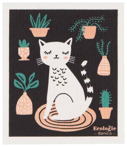 Now Designs Swedish Dish Cloth Cat Nap