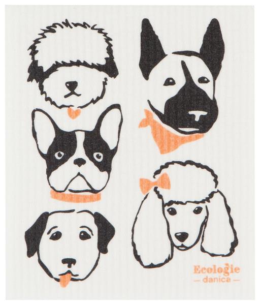 Now Designs Swedish Dish Cloth Dapper Dogs