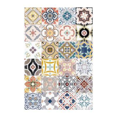 A&A Story Floor Mat 'Antiquity Ceramics' Series Colours 2' x 3'