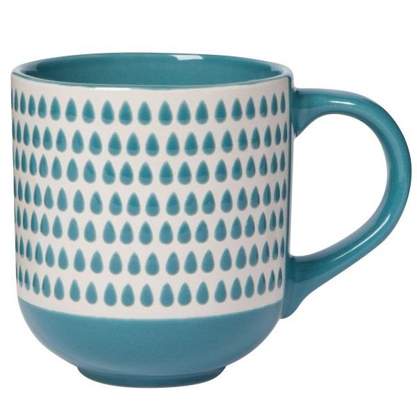 Now Designs Heirloom 14oz Mug Cloudburst Lagoon Blue