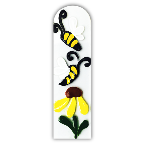 95 & Sunny Small 3.5" Wild Flower Bee Nail File