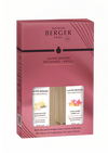 Maison Berger 250ml DUALITY Duo Gift Set, Black Angelica & Amber's Sun