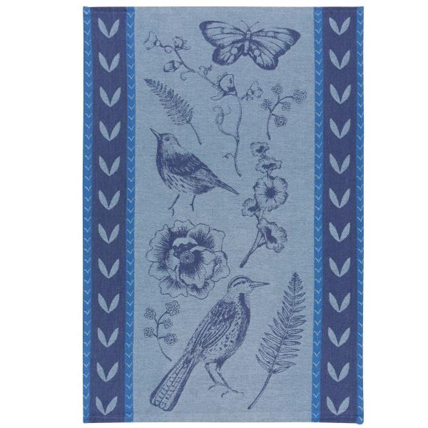 Now Designs Blue Juliette Jacquard Tea Towel