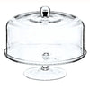 Natural Living 10" Cake Stand & Dome