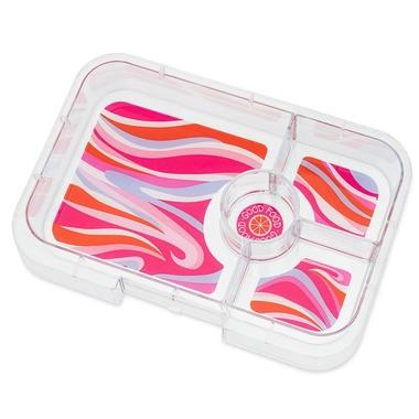 Yumbox Tapas 4 Compartment Replacement Tray Groovy