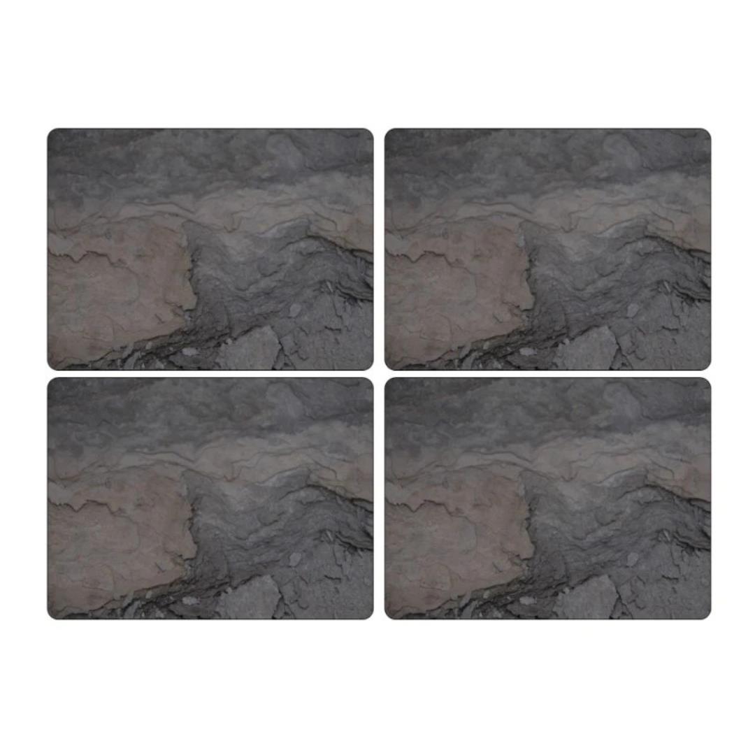 Pimpernel Placemat Midnight Slate Set Of 4