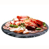Natural Living Marble Charcuterie Platter 14"