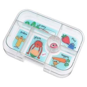 Yumbox Original 6 Compartment Replacement Tray Monsters