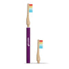 Mamap Revolve Toothbrush + Replacement Head - Purple Rainbow
