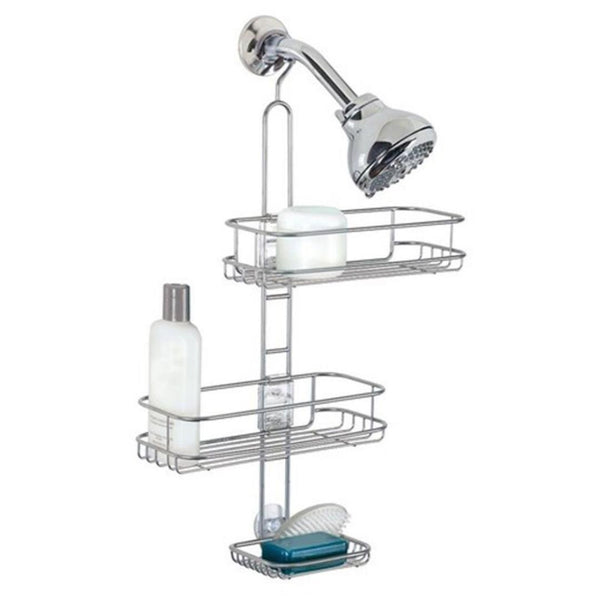 iDesign Linea Adjustable Shower Caddy iQ living