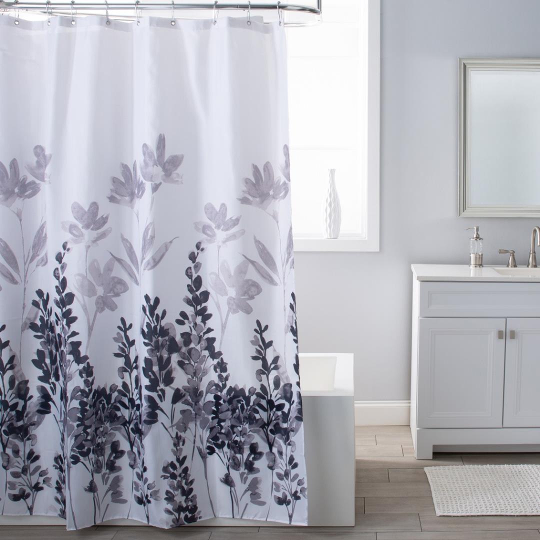 Moda At Home Polyester Shower Curtain Wind Dance
