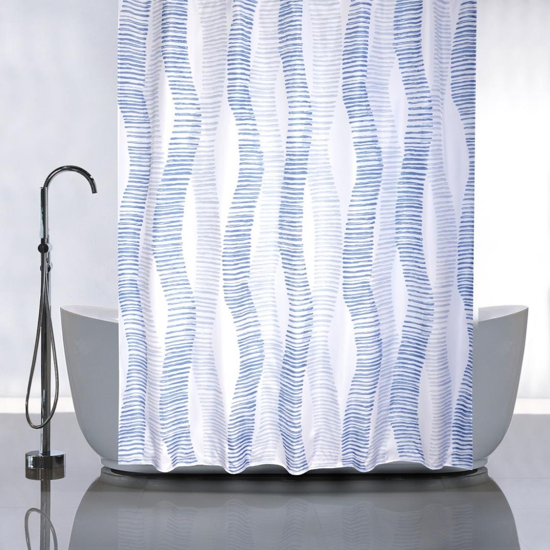 Moda At Home Polyester Shower Curtain Positive Vibes