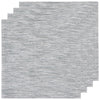 Now Designs Second Spin Twisted Grey Napkin Set Of 4