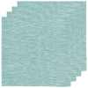 Danica Second Spin Twisted Teal Napkin Set Of 4