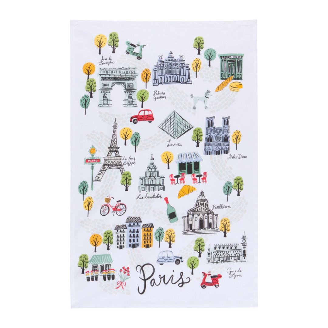 Now Designs Tea Towel Meet Me In Paris